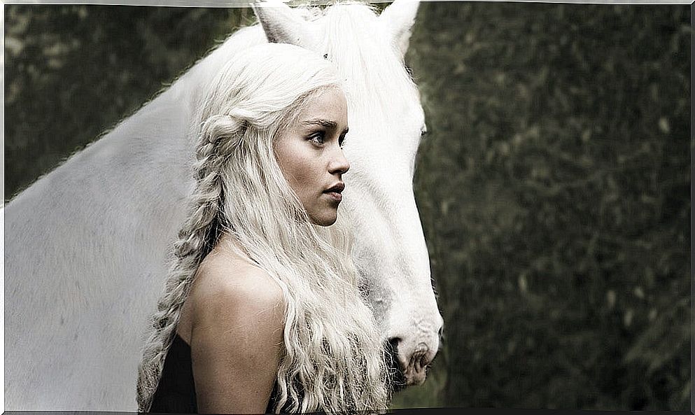 Daenerys, being a leading woman in a man's world