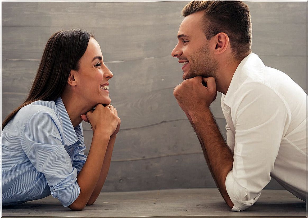 boy and girl representing talking using emotional labeling