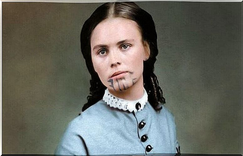 Olive Oatman, the woman with the blue tattoo and double captivity