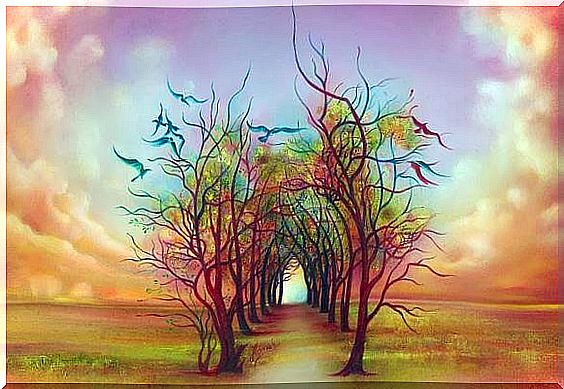 Fantasy tree path