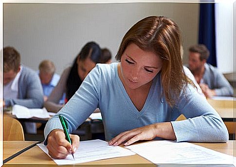 Taking an exam: psychological preparation