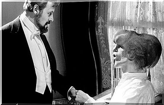 Anthony Hopkins in The Elephant Man